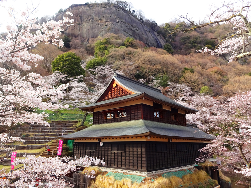 岩殿山ふれあいの館周辺の景色