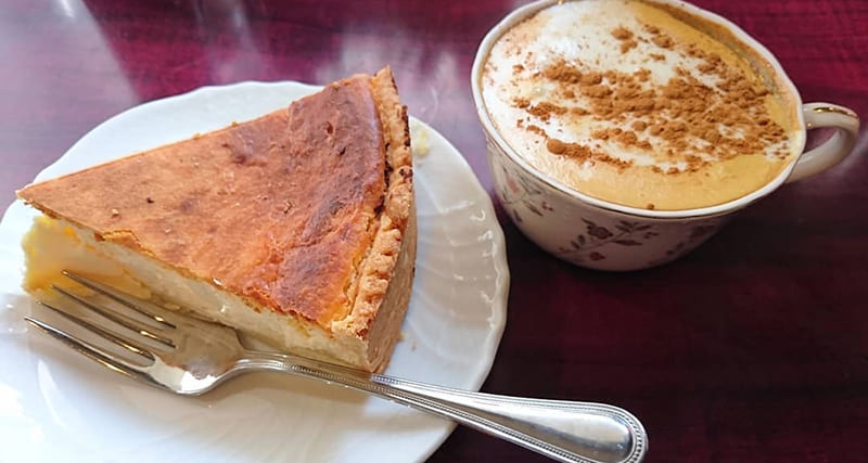 Cafe GOTOのチーズケーキ（写真提供： Cafe GOTO）。