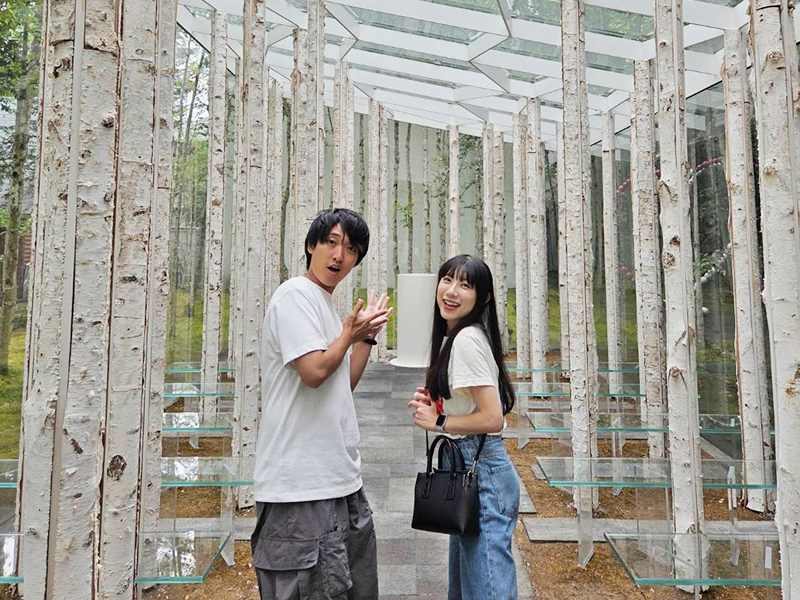 旅する2人