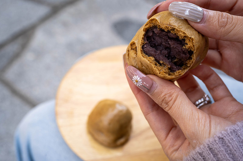 勝月堂の「湯乃花まんじゅう」