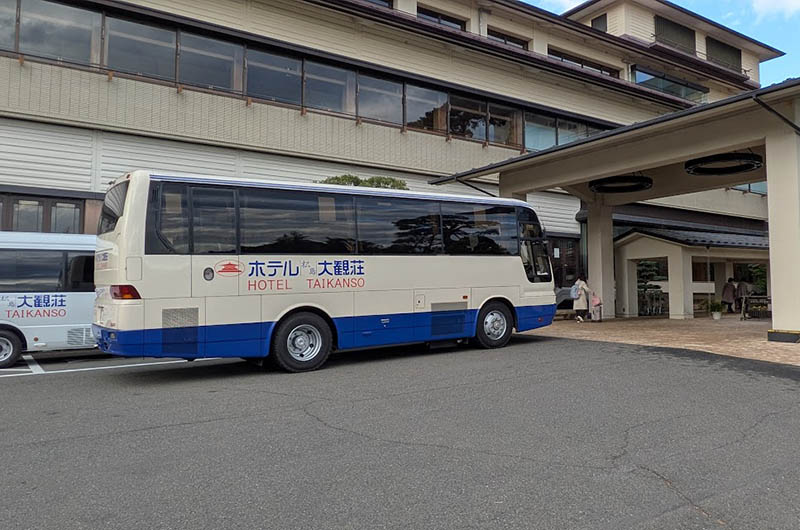 ホテル松島 大観荘のシャトルバス
