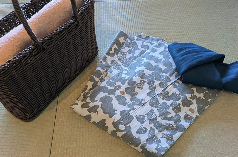 かご　オリジナル浴衣