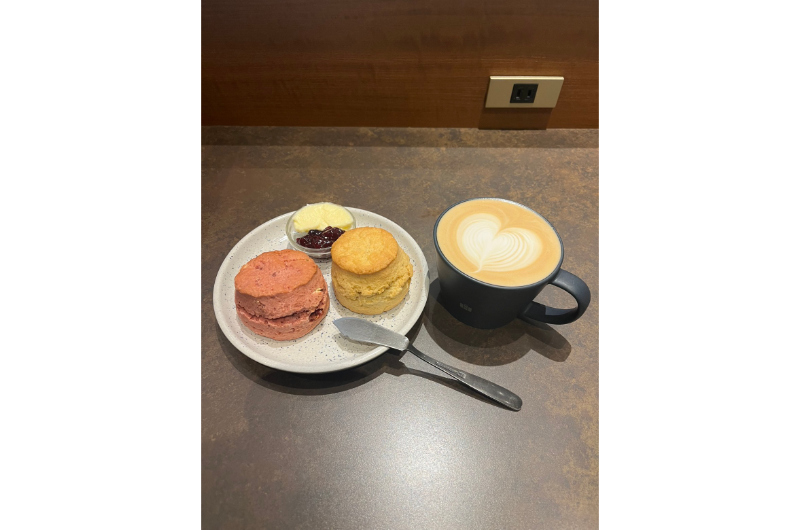 HONOKA COFFEE 仙台駅店の「モーニングセット」（写真提供：株式会社ほの香）。