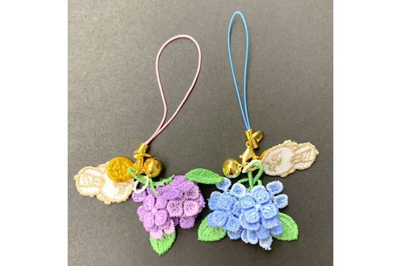 鎌倉 長谷寺の「紫陽花守」（写真提供：宗教法人 長谷寺）。