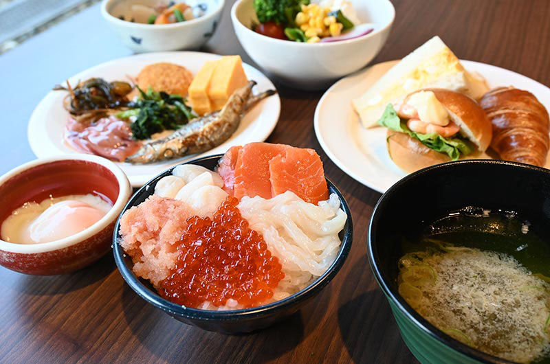 筆者の朝食