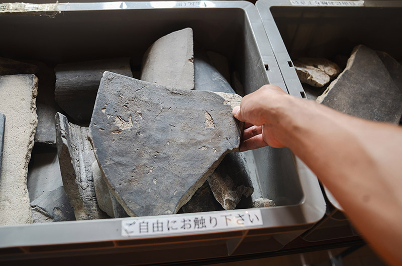 霞城公園　二ノ丸東大手門櫓の内部