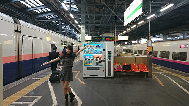 上越新幹線　新潟駅