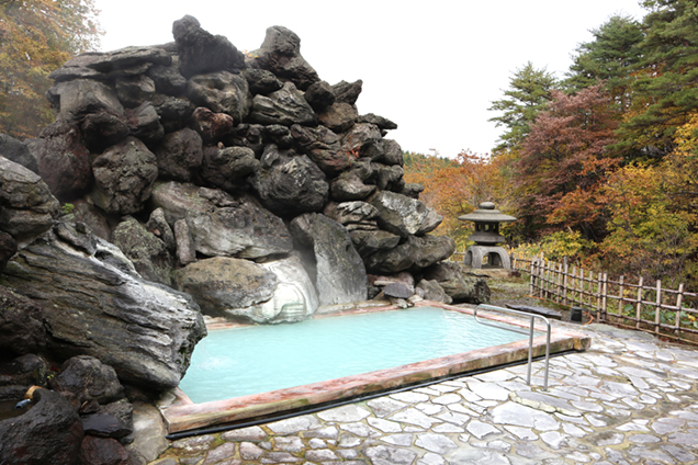 福島県の高湯温泉