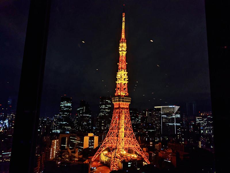 夜景　東京タワー