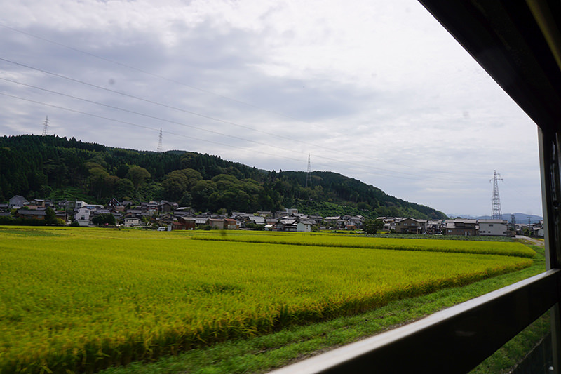 石川線　車窓