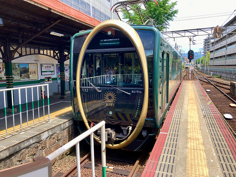 叡山電車　観光列車「ひえい」