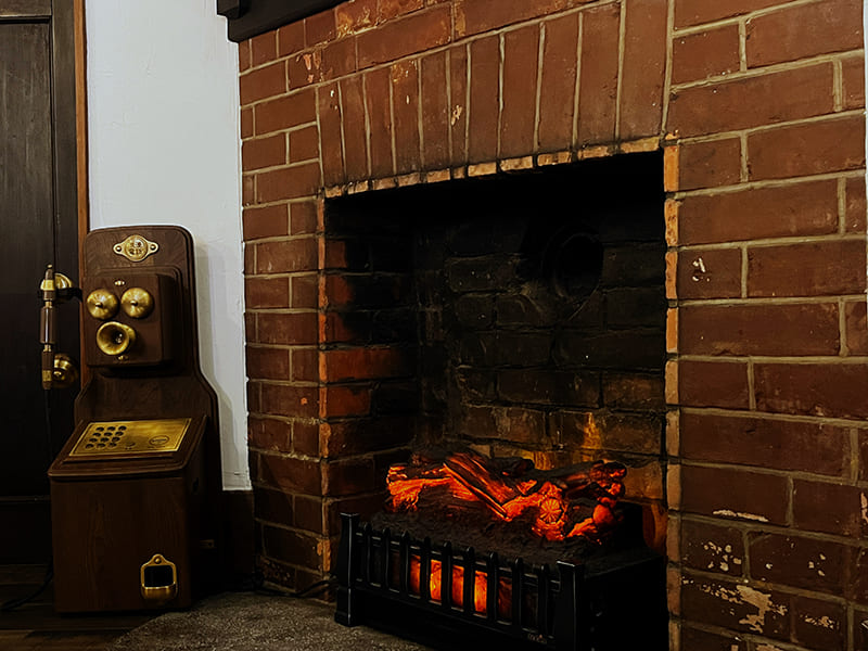 旧パーミリー邸　暖炉