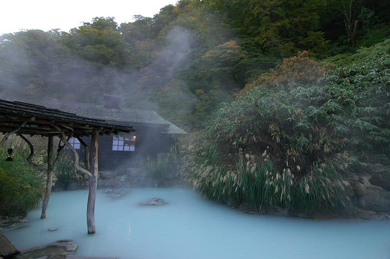 鶴の湯温泉　露天風呂