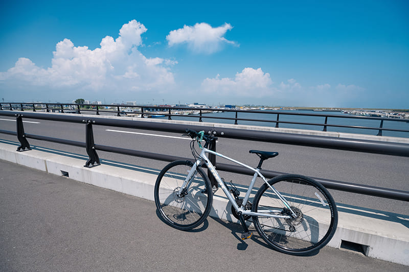 レンタル自転車　広浦橋