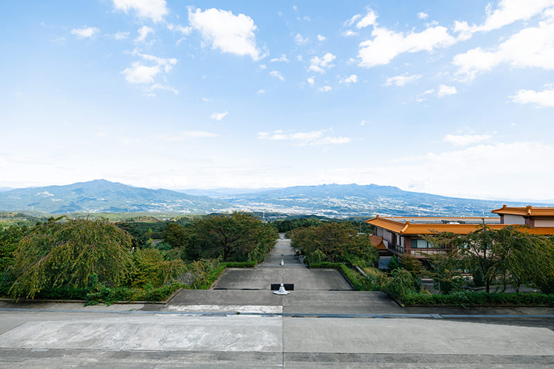 佛光山法水寺からの眺め