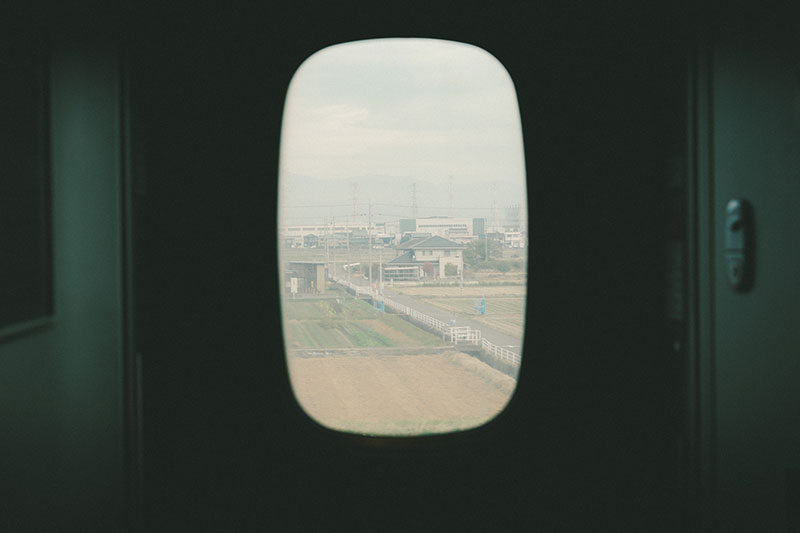 東海道新幹線　車窓